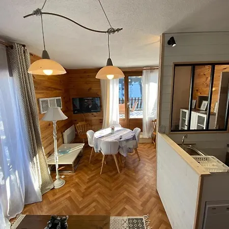 Apartament 4 A 6 Places - Terrasse Vue Panoramique - Idealement Situe Montclar (Alpes-de-Haute-Provence)